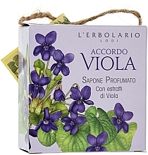 Fragrances, Perfumes, Cosmetics Violet Fragrant Soap - L'Erbolario