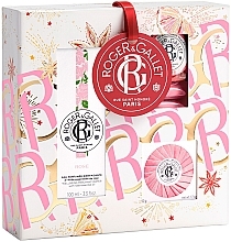 Fragrances, Perfumes, Cosmetics Roger & Gallet Rose Wellbeing Fragrant Water - Set (f/water/100ml + soap/50g+ b/tablet/3x25g)