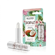 Lip Balm with Coconut Oil - Revers Cosmetics Lip Balm Coconut — photo N1