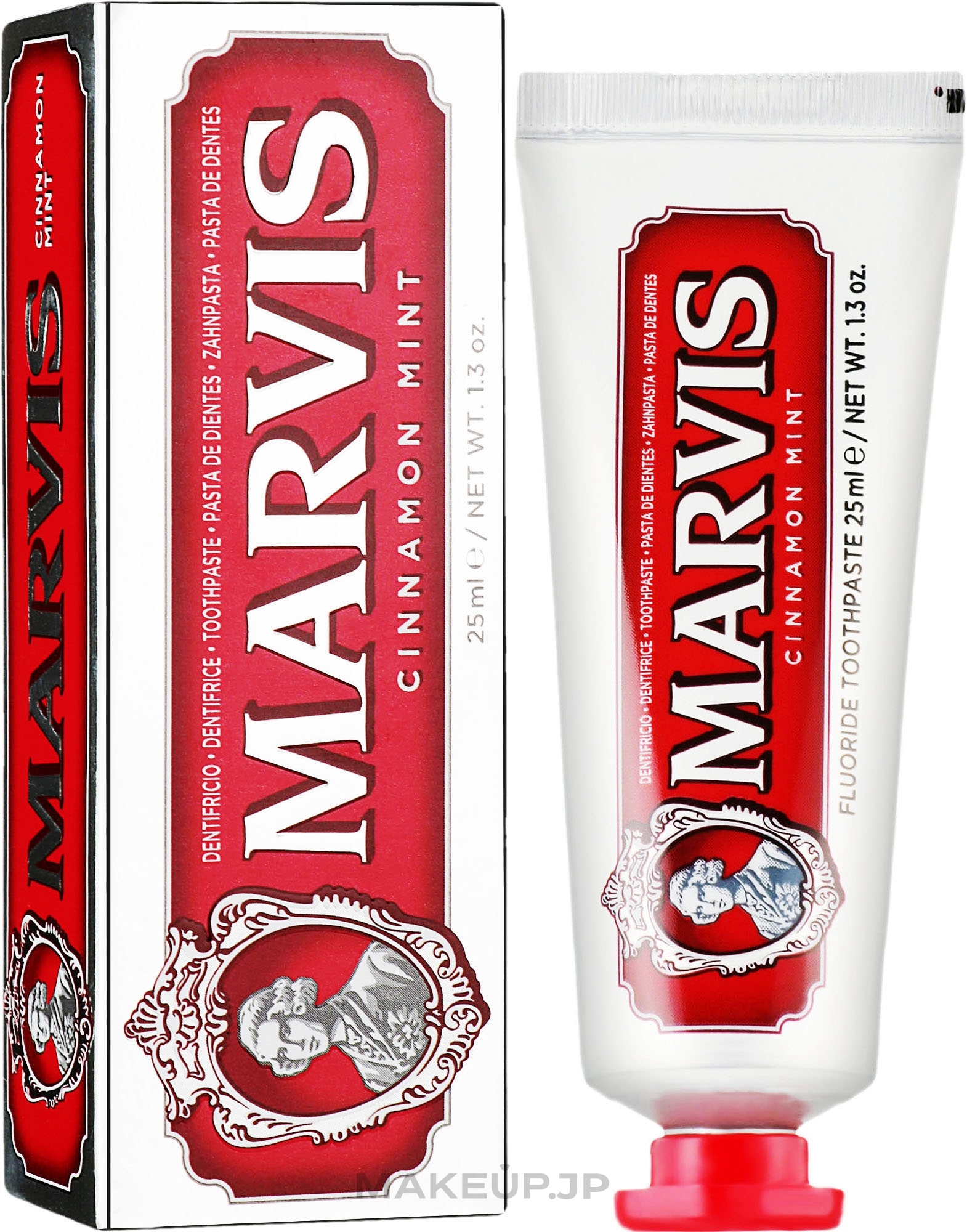 Toothpaste with Cinnamon Mint Scent - Marvis Cinnamon Mint — photo 25 ml