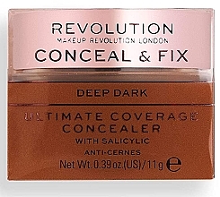 Concealer - Makeup Revolution Conceal & Fix Ultimate Coverage Concealer — photo N10