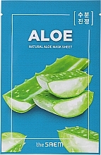 GIFT! Relaxing Sheet Mask 'Aloe' - The Saem Natural Skin Fit Relaxing Mask Sheet Aloe — photo N2