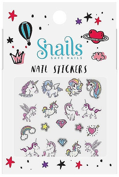 Nail Art Stickers - Snails Nail Stickers — photo N1