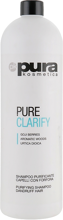 Cleansing Anti-Dandruff Shampoo - Pura Kosmetica Pure Clarify Shampoo — photo N6