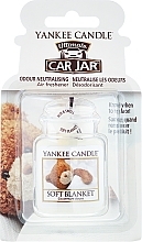 Fragrances, Perfumes, Cosmetics Car Air Freshener - Yankee Candle Car Jar Ultimate Soft Blanket