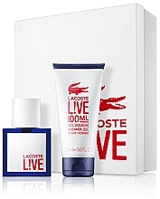 Fragrances, Perfumes, Cosmetics Lacoste Live - Set (edt/40ml + sh/gel/100ml)