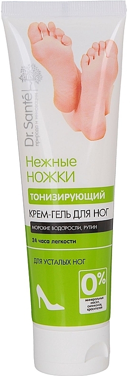 Toning Foot Cream Gel - Dr. Sante Delicate Feet — photo N1