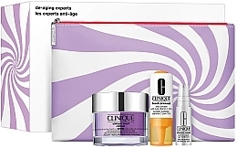 Fragrances, Perfumes, Cosmetics Set - Clinique De-Aging Experts (cr/50ml + eye/treat/5ml + boost/8.5ml + bag/1pc)