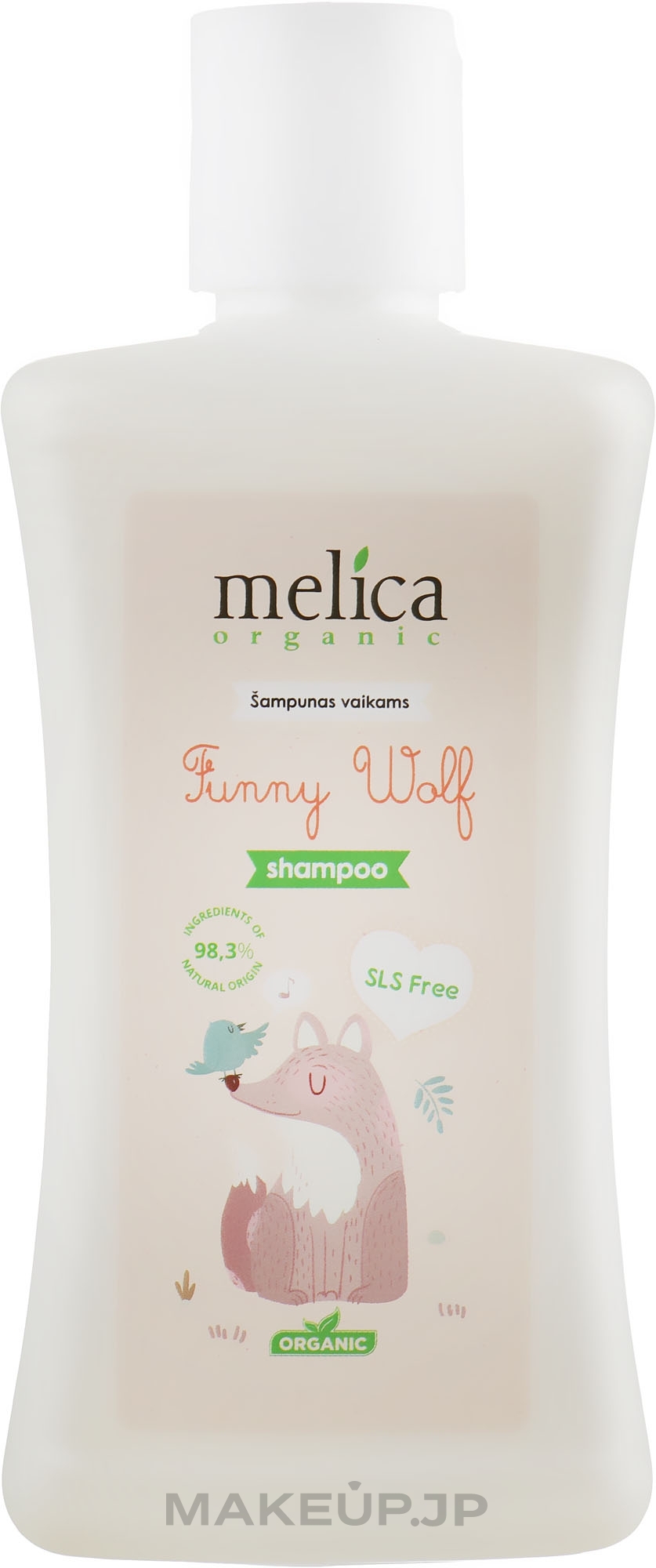 Baby Shampoo "Funny Wolf" - Melica Organic Funny Walf Shampoo — photo 300 ml