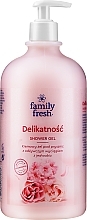 Fragrances, Perfumes, Cosmetics Shower Cream-Gel "Delicate" - Soraya Family Fresh Cream Shower Gel