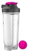Shaker Bottle, 820 ml - Contigo Shake & Go Fit Neon Pink — photo N1