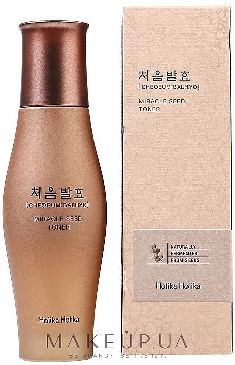 Rejuvenating Toner with Fermented Plant Seeds - Holika Holika Cheoeum:Balhyo Miracle Seed Toner — photo N1