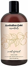 Fragrances, Perfumes, Cosmetics Sweet Apricot Body Wash - Australian Gold Essentials Sweet Apricot Body Wash