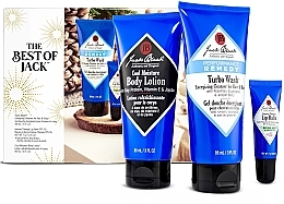 Fragrances, Perfumes, Cosmetics Set - Jack Black The Best Of Jack Gift Set (b/lot/88ml + sh/gel/88ml + lip/balm/7g)