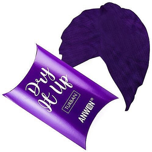 Turban Headwrap, purple - Anwen Wrap It Up Turban — photo N1