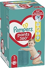 Diaper Pants, size 3, 6-11 kg, 128 pcs - Pampers — photo N7