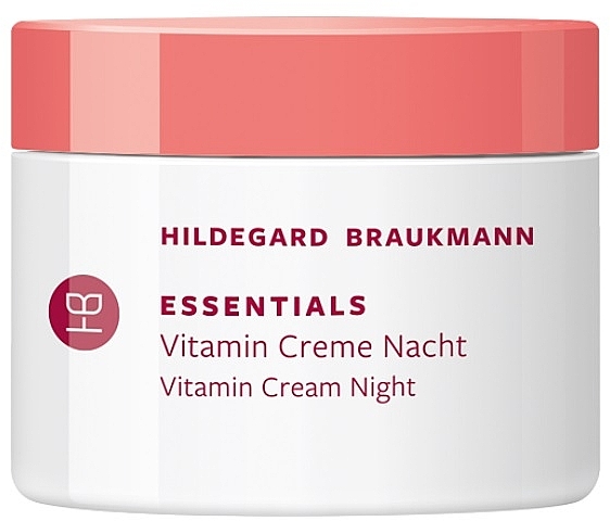 Vitamin Night Face Cream - Hildegard Braukmann Essentials Vitamin Cream Night — photo N1