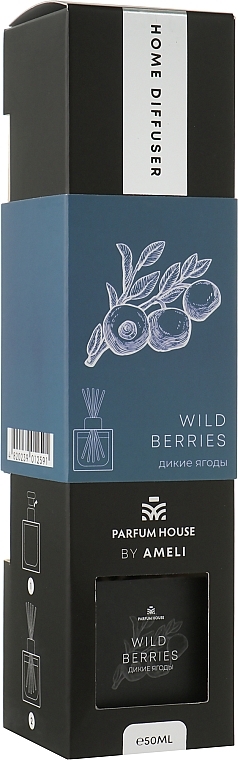 Wild Berries Home Diffuser - Parfum House By Ameli Home Diffuser Wild Berries — photo N6