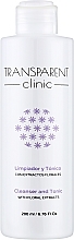 Fragrances, Perfumes, Cosmetics Face Cleansing Toner - Transparent Clinic Cleanser and Tonic