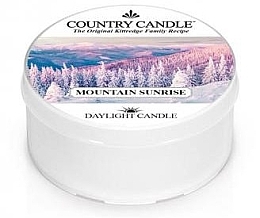 Fragrances, Perfumes, Cosmetics Tea Candle - Country Candle Mountain Sunrise Daylight