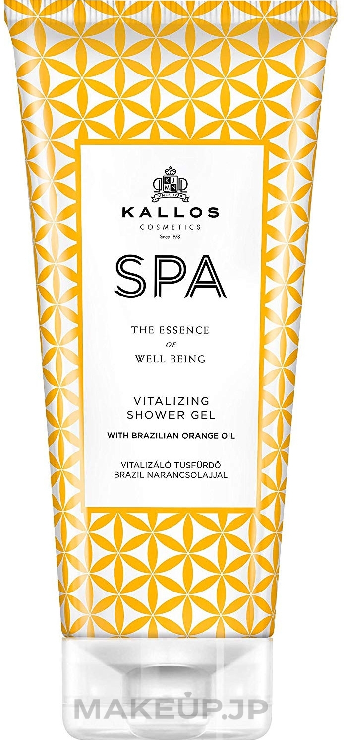 Energizing Shower Gel - Kallos Cosmetics Spa Vitalizing Shower Gel  — photo 200 ml