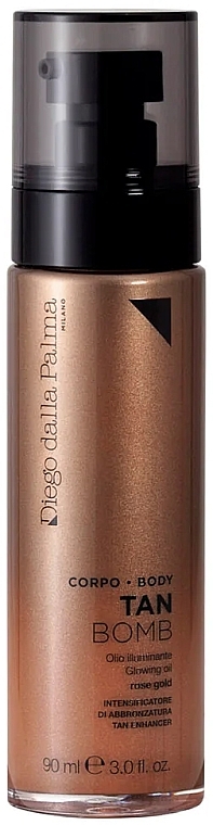 Glowing Tanning Oil - Diego dalla Palma Body Tan Bomb Glowing Oil — photo N1