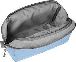 Quilted Classy Makeup Bag, light blue - MAKEUP Cosmetic Bag Sky — photo N2