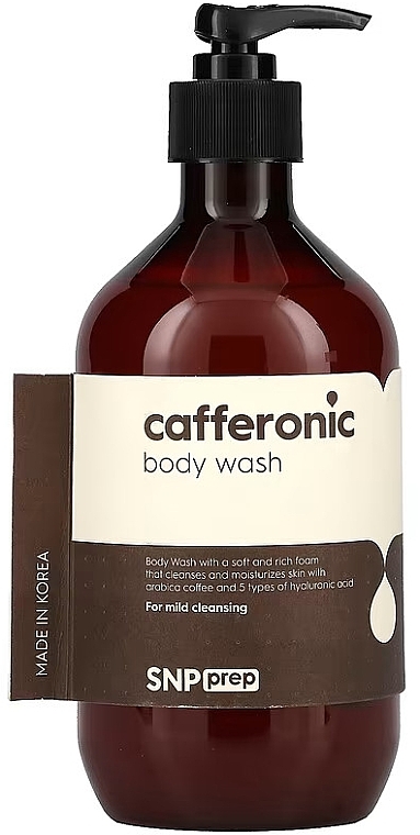 Cafferonic Oil Shower Gel - SNP Prep Cafferonic Body Wash — photo N1