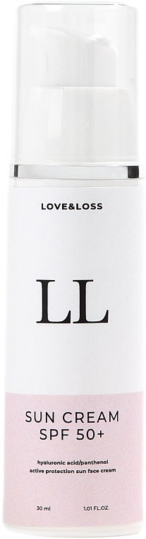 Sunscreen - Love&Loss Sun Protection Cream SPF 50 — photo N4