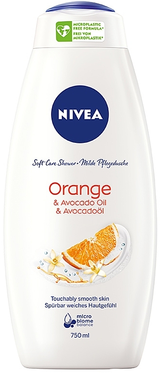 Shower Gel - NIVEA Care & Orange — photo N41