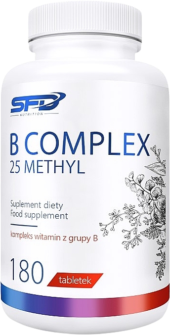 Vitamin B Complex - SFD Nutrition B Complex 25 Methyl — photo N1