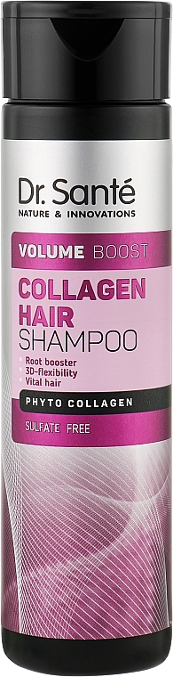 Shampoo - Dr. Sante Collagen Hair Volume Boost Shampoo — photo N6