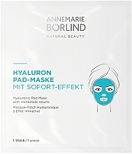 Fragrances, Perfumes, Cosmetics Moisturising Face Mask - Annemarie Borlind Hyaluronic Pad Mask Limited Edition