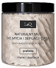 Fragrances, Perfumes, Cosmetics Depilation Mousse 'Praline' - LaQ Silky-Smooth Body Mousse