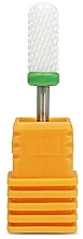 Fragrances, Perfumes, Cosmetics Ceramic Nail Drill Head 'Cylinder', yellow - Claresa C Z07324C0