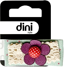 Hair Clip "Lace Flower", d-425 - Dini Hand Made — photo N7