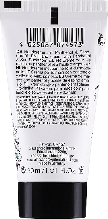 Hand Cream - Alessandro International Seasons Greetings Hand Cream — photo N2