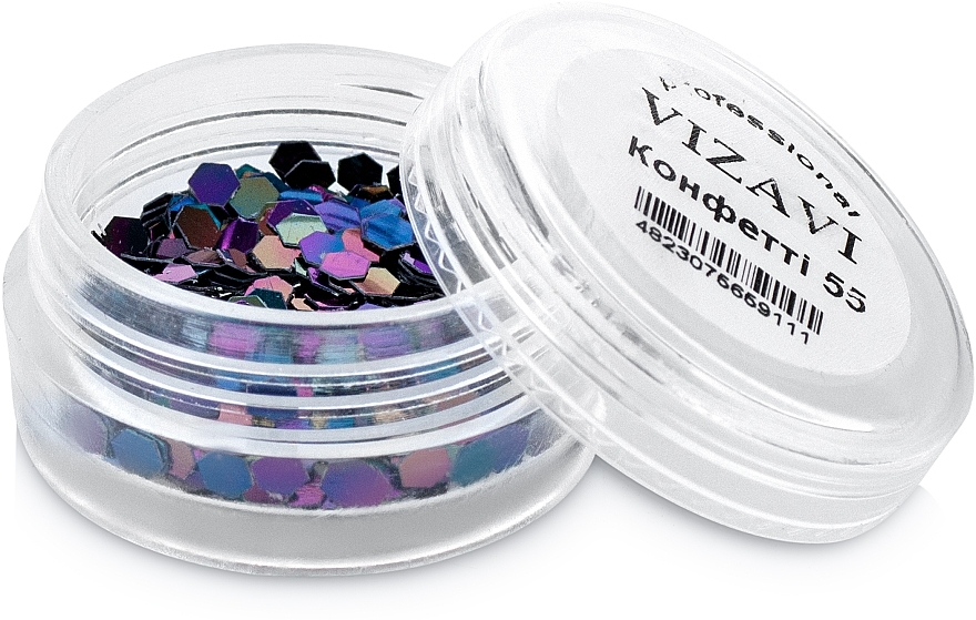 Nail Art Confetti - Vizavi Professional — photo N2