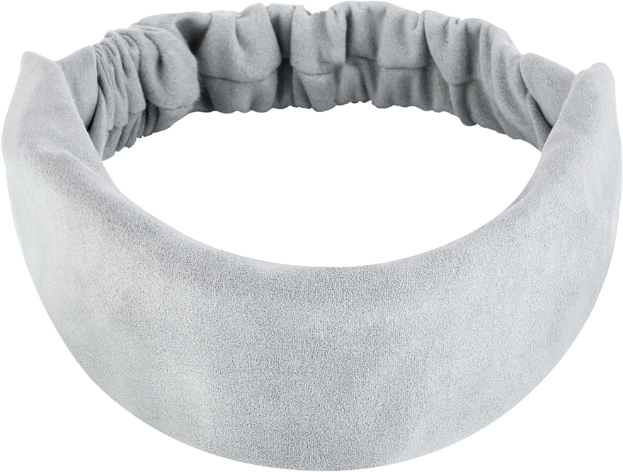 Suede Classic Headband, grey - MAKEUP Hair Accessories — photo N1