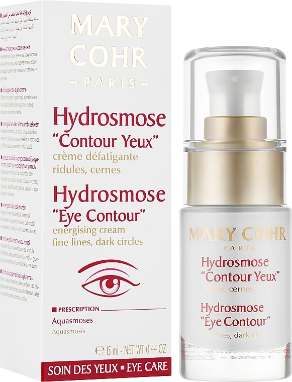 保湿 アイ コントゥア クリーム - Mary Cohr Hydrosmose Eye Contour — photo N2