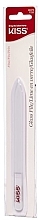 Double-Sided Transparent Glass Nail File - Kiss Glass File — photo N5