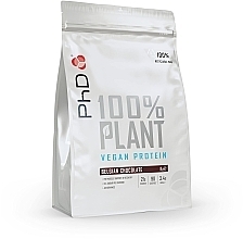 Fragrances, Perfumes, Cosmetics Vegan Protein, Belgian Chocolate Flavour - PhD Nutrition 100% Plant Vegan Protein Powder Belgian Chocolate