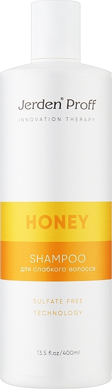 Sulfate-Free Shampoo with Honey & Royal Jelly - Jerden Proff Honey — photo N35