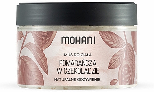 Nourishing Body Mousse 'Orange in Chocolate' - Mohani Natural Mousse — photo N3