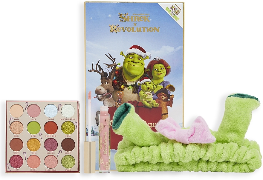 Set - Makeup Revolution x Shrek Family & Gift Set — photo N2