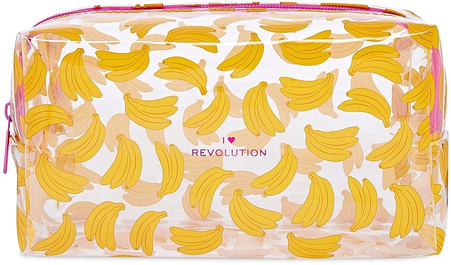 Banana Makeup Bag - I Heart Revolution Tasty Cosmetic Bag Banana — photo N2