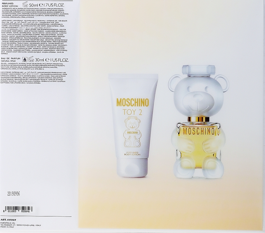 Moschino Toy 2 - Set (edp/30ml + b/lot/50ml) — photo N3