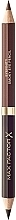 Fragrances, Perfumes, Cosmetics Duo Eye Pencil - Max Factor Eyefinity Smoky Eye Pencil 