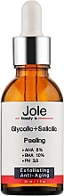 Fragrances, Perfumes, Cosmetics Face Peeling with Glycolic & Salicylic Acid - Jole Glycolic+Salicilic pH3 Peeling