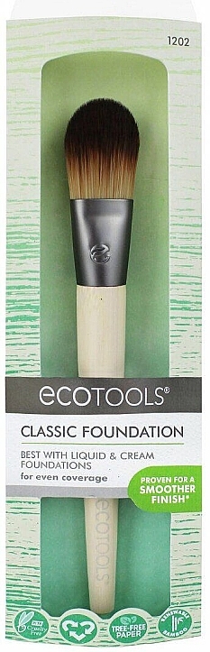 Foundation Brush - EcoTools Flat Foundation Brush — photo N5